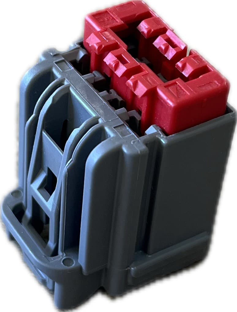 Yazaki Wire Harness and Connectors Yazaki 7287-0492-40 7287049240 8 Position Female Hybrid Connector Housing Unit Yazaki 7287-0492-40 8 Position Female Hybrid Connector 