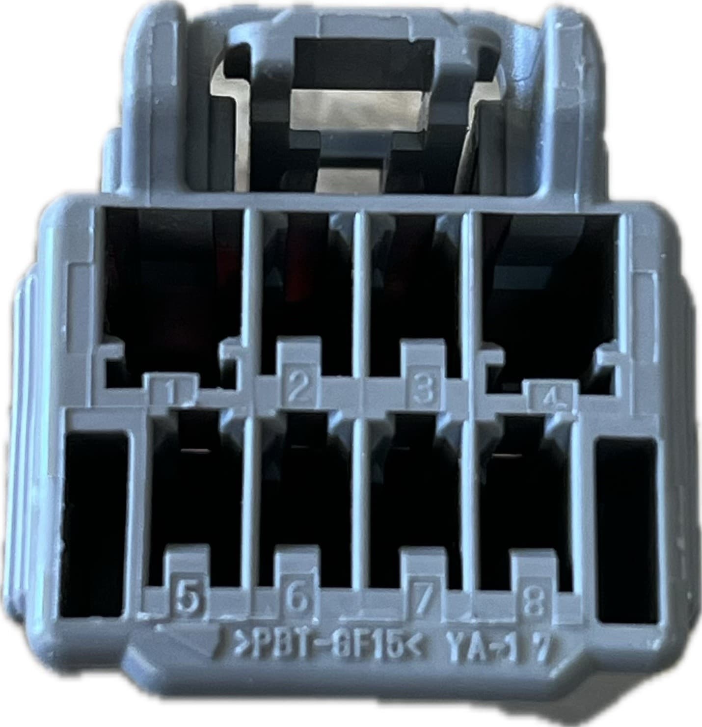 Yazaki Wire Harness and Connectors Yazaki 7287-0492-40 7287049240 8 Position Female Hybrid Connector Housing Unit Yazaki 7287-0492-40 8 Position Female Hybrid Connector 