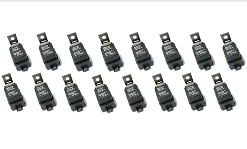 10 Pack 30/40 AMP Waterproof 5-Pin 12V Relay Switch （Spdt）For 12 Volt  Automotive