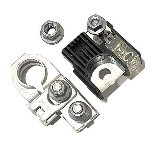 EDS Combo Pack - Terminal & Fuse Hyundai | Kia 18980-08110 1898008110 200 Amp Battery Fuselink Fuse C & 91980-3X010 POSITIVE Battery Terminal Connector for Sedona Soul Rio etc Hyundai | Kia 18980-08110 200 Amp Fuse & 91990-2W010 Terminal