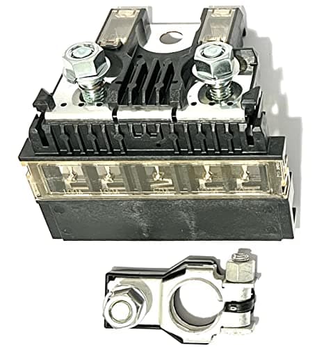 EDS Combo Pack - Terminal & Fuse Nissan | Infiniti 24380-BB50A 24380BB50A Fusible Fuselink Battery Fuse with POSITIVE (+) Battery Terminal for Rogue Sport Nissan | Infiniti 24380-BB50A Fuselink Fuse & Battery Terminal
