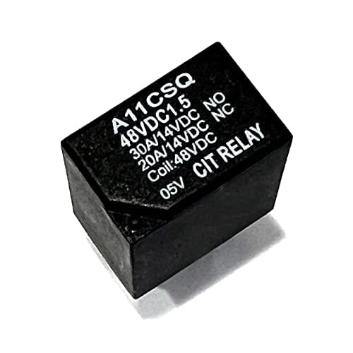 EDS Relay CIT A11CSQ48VDC1.5 5 PIN Bluebird Automotive Relay 30 Amp 48 Volt 1.5 Watt SPDT Quick Connect to Many Relay Mfgs CIT A11CSQ48VDC1.5 5 PIN Automotive Relay 30 Amp Bluebird