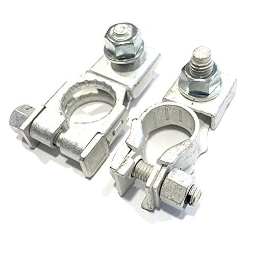 EDS Terminal Set Toyota | Lexus 90982-05054 9098205054 & 90982-06059 POSITIVE and NEGATIVE Battery Terminal Set - 1 Each with Nut Toyota | Lexus 90982-05054 & 90982-06059 Battery Terminal Set